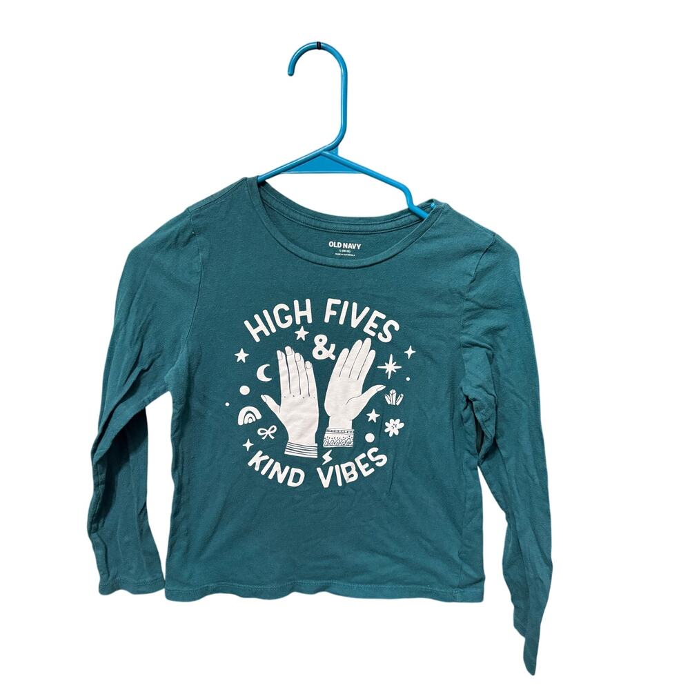 $5/15“High Fives & Kind Vibes” LS - L (10-12)